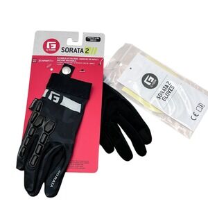 G-Form Sorata 2 Youth Boys Girls MTB Mountain Bike Cycling Gloves Sz L/XL‎ Black